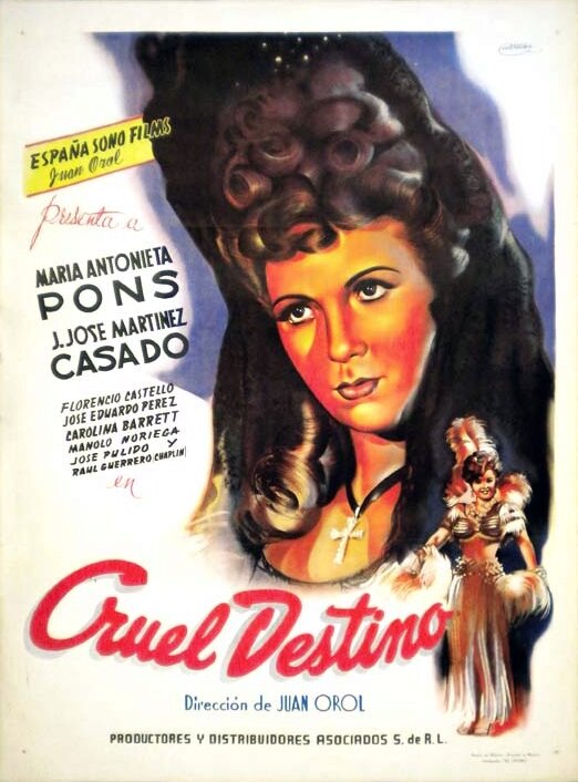 Cruel destino (1944) постер